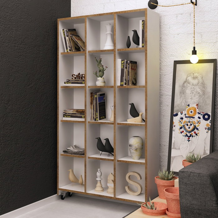 Hanah Home Crotone Estantería Roble